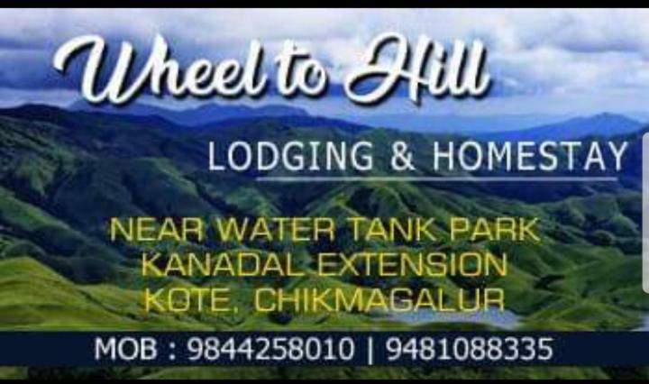 Wheel To Hills Stay Inn Service Apartments Chikmagalūr Exterior foto